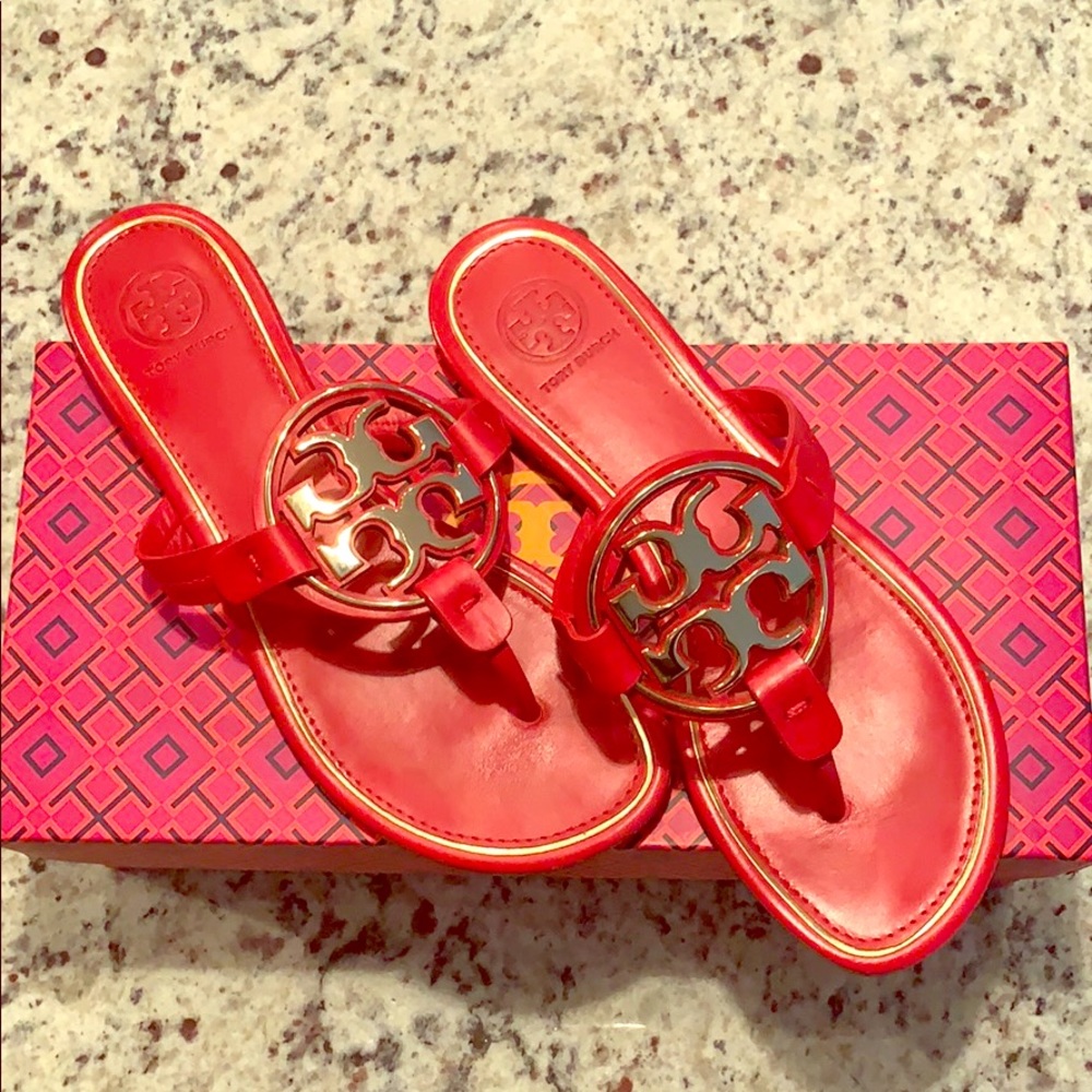 Tory Burch flip flops!